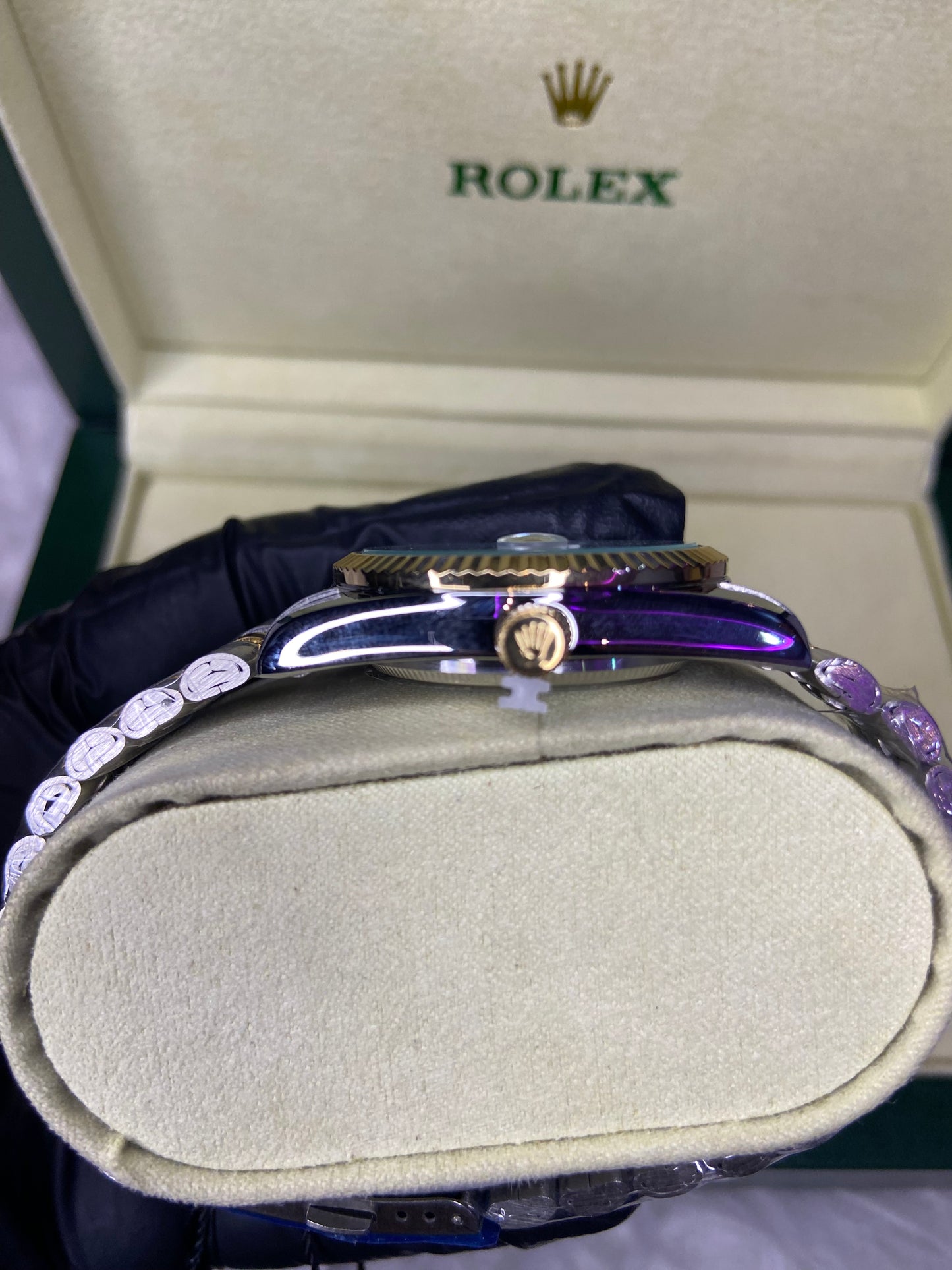 Rolex Oyster Perpetual Day-Date – Two Tone Silver Dial Edition