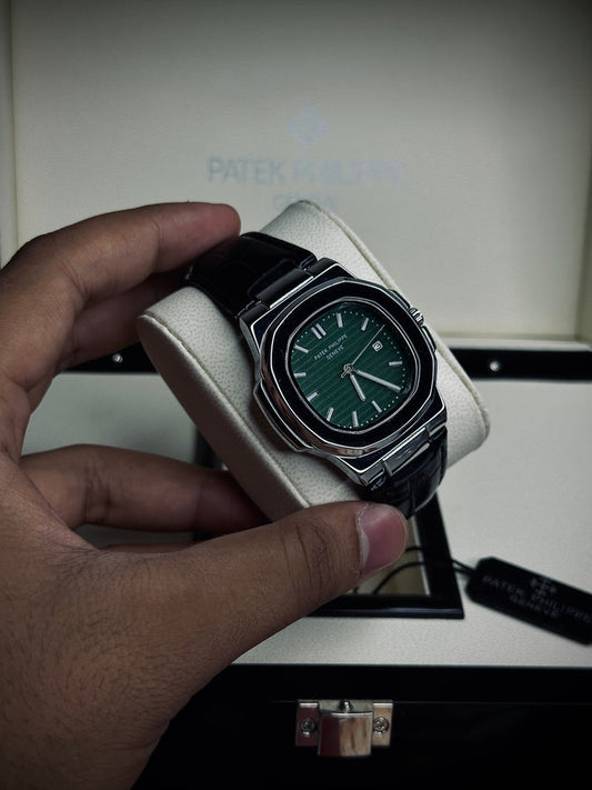 PP Leather Straps (swiss like movement)