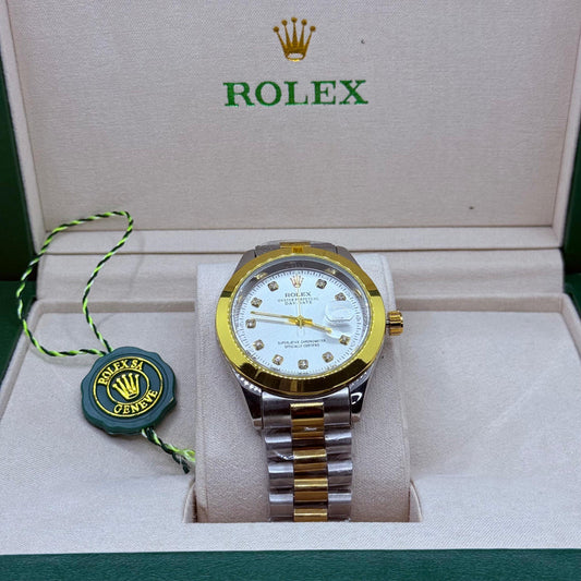 Rolex Oyster Truetone With White Dial