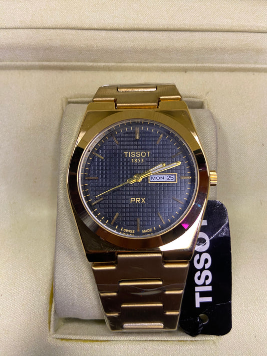 Tissot Prx 1853 gold With Black Dail