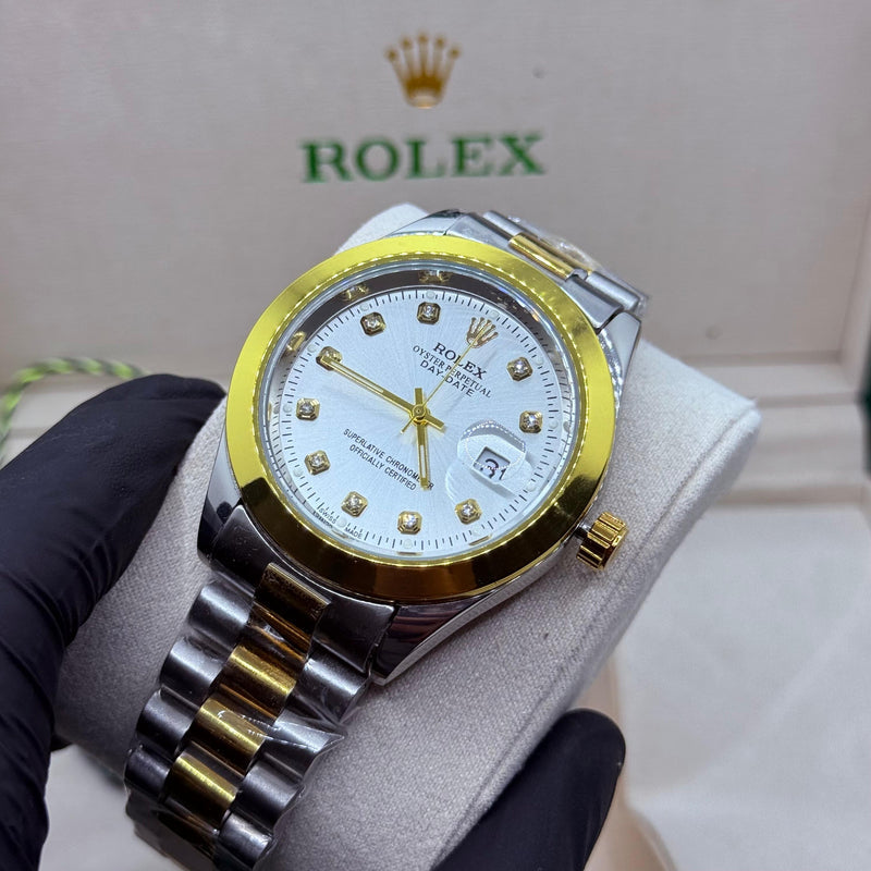 Rolex Oyster Truetone With White Dial