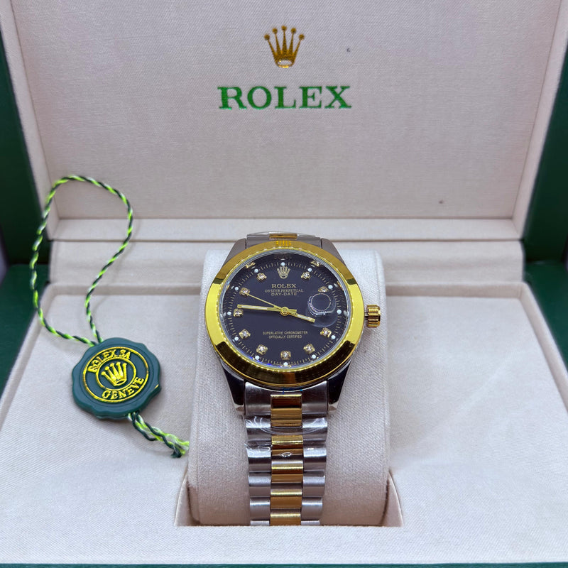 Rolex Oyster Truetone With Black Dial