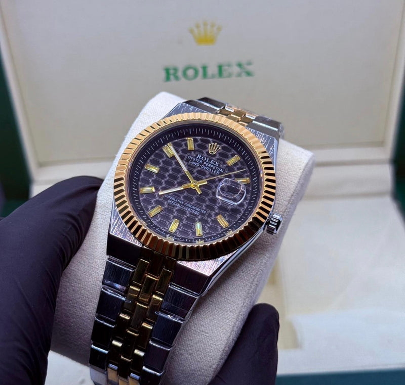 Rolex Land Dweller Truetone With Black Dial
