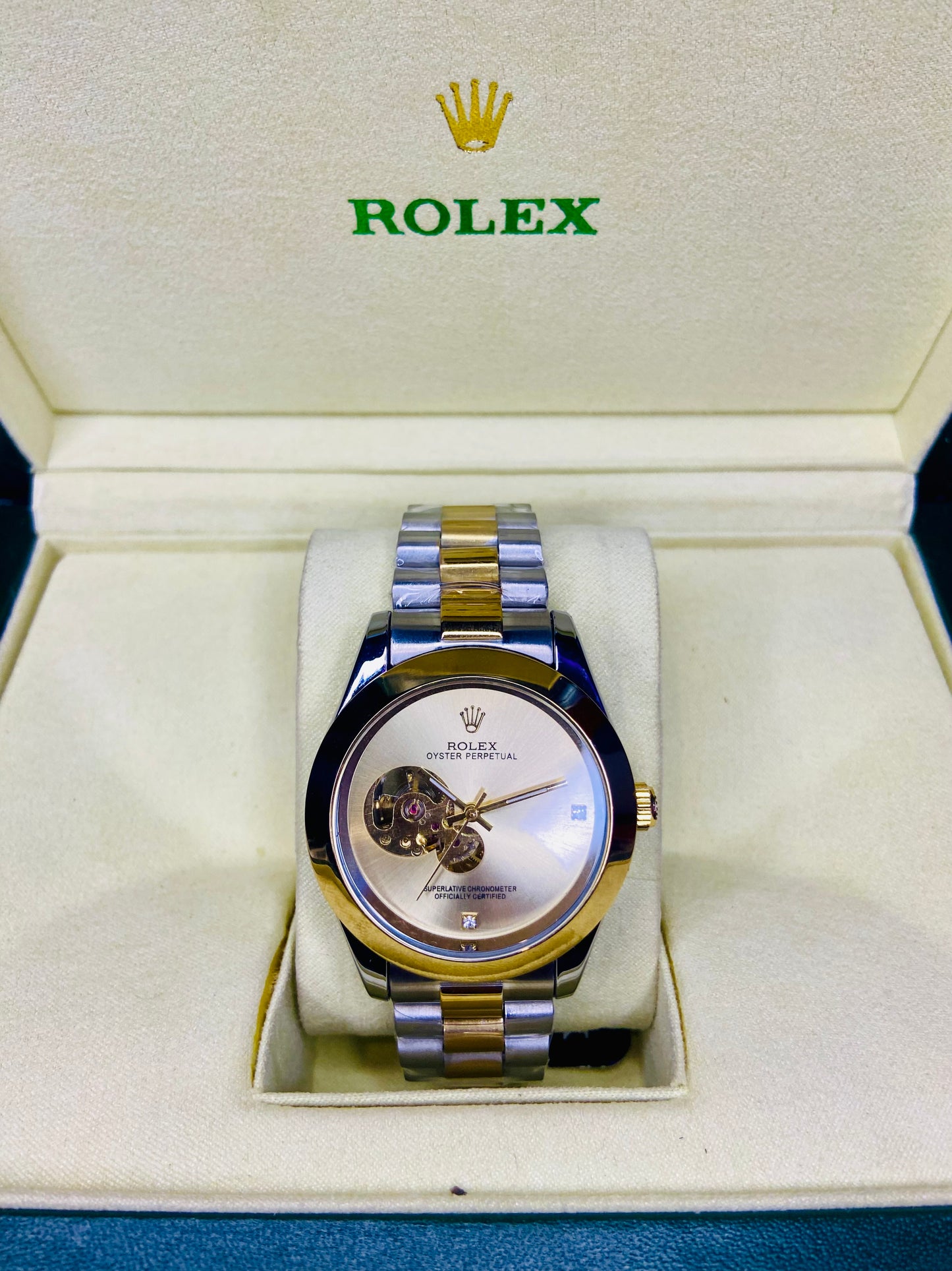 Rolex Oyster Perpetual – Open Heart  Full Automatic Edition
