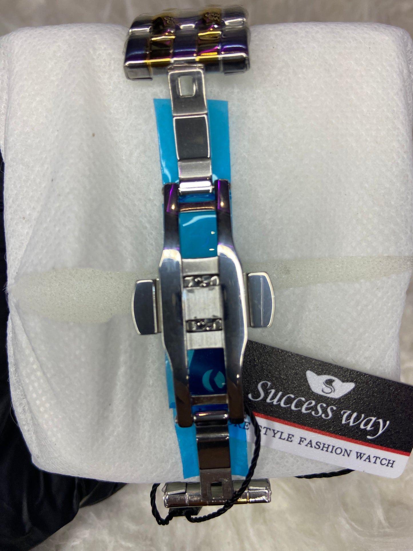 Dual Time Watch Truetone With golden Dial